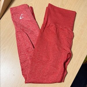 Gymshark Red Ombre Leggings